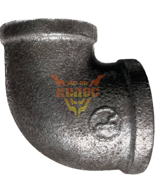 Угольник переходной ковкий чугун 90-Ц-25х20 (1"x3/4") ВР-ВР (G90R 25X20)