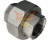 Соединитель (американка) 15 (1/2") (21,3) AISI 304 ISO 4144 ВР-ВР (конус)