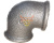 Угольник ковкий чугун 90-15 (1/2") ВР-ВР (B90 15)