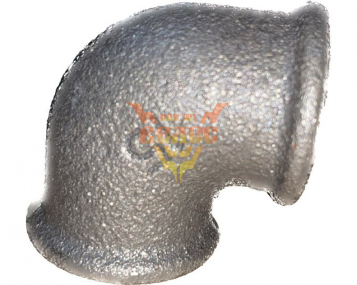 Угольник ковкий чугун 90-15 (1/2") ВР-ВР (B90 15)