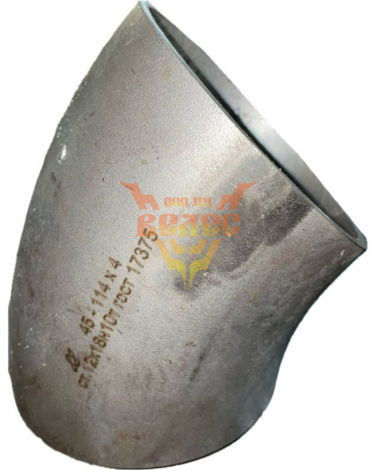 Отвод 45-114х4 ст.12х18н10т геом. по ГОСТ 17375