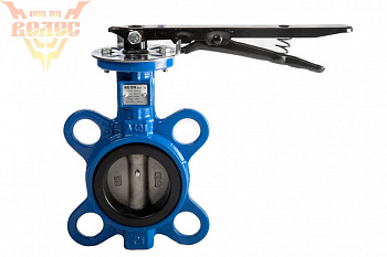 Затвор пов.диск. GENEBRE 2109 DN-500 PN-10 Т=120°C корп-GG20/диск-АISI316/упл-EPDM м/ф ред(вода,пар)