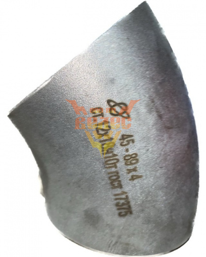 Отвод 45-89х4 ст.12х18н10т геом. по ГОСТ 17375