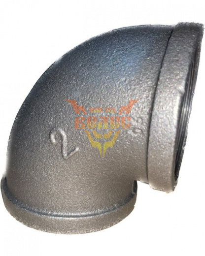 Угольник ковкий чугун 90-50 (2") ВР-ВР (B90 50)
