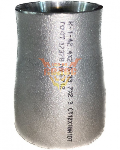 Переход К-1-42,4х2,6-33,7х2,3 ст.12х18н10т геом. по ГОСТ 17378