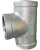 Тройник 25 (1") (33,7х2,0)S AISI 304 ISO 4144 ВР-ВР-ВР