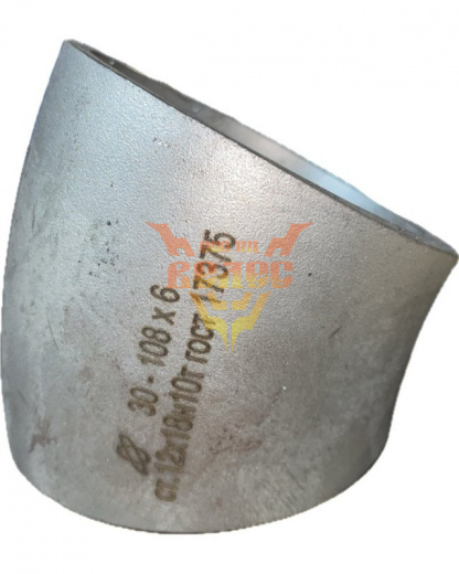 Отвод 30-108х6 ст.12х18н10т геом. по ГОСТ 17375